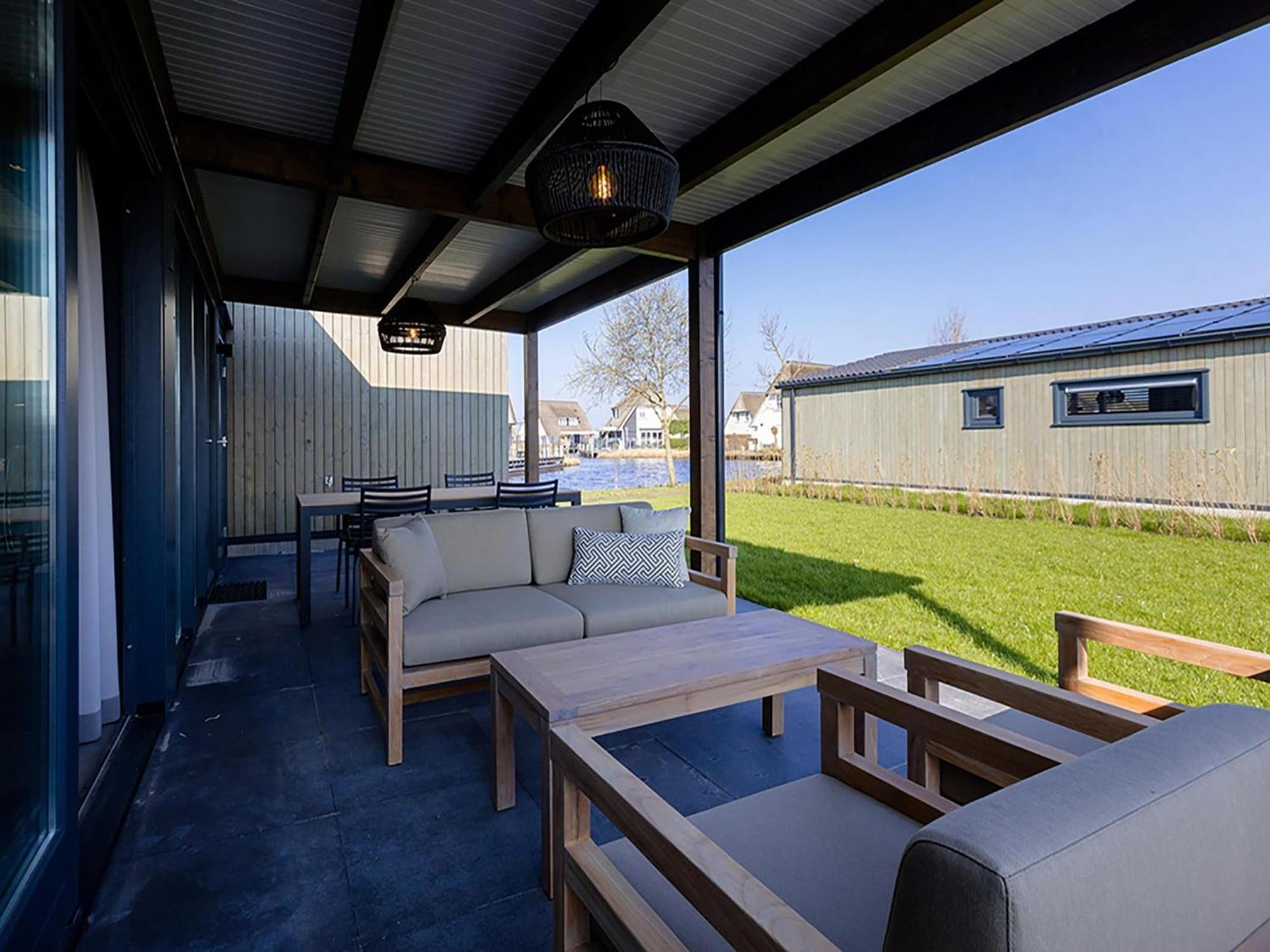 Luxury Docklodge On The Water Delfstrahuizen Zewnętrze zdjęcie